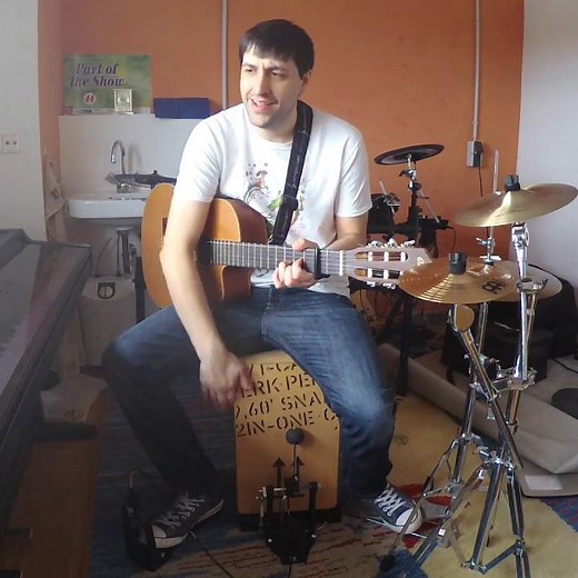 Cat Stevens / Sam Cooke - Another Saturday Night (onemanband cover)