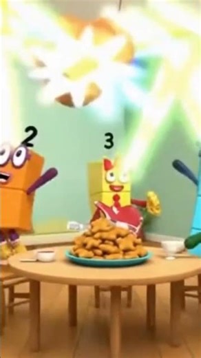 #Numberblocks chicken stars
