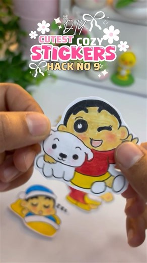 DIY Easy and Cheapest HACK to Market Style STICKERS At Home!😱🔥#diy #viral