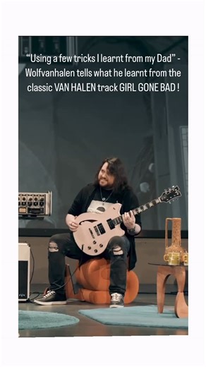 Van Halen Fanpage on Instagram: "“Using a few tricks I learnt from my Dad” - Wolfvanhalen tells what he learnt from the classic VAN HALEN track GIRL GONE BAD ! Cre:songcake_live ❤️‍🔥Comment "Yes" or DM us if you want to buy our products. ❤️‍🔥FREE SHIPPING For All Orders Over $100 ❤️‍🔥10% OFF + FREE SHIPPING For All Orders Over $150 🔥 Product link in our bio @vanhalenzone Follow @vanhalenzone for more and tag us in your next picture for a chance to be shared! • • . #eddievanhalen #eddievanhal