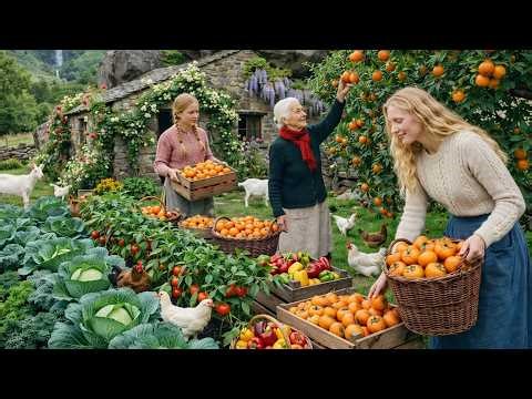 Full Video: Quiet Village Life | Harvesting and Cooking in a Dreamy, Peaceful Countryside