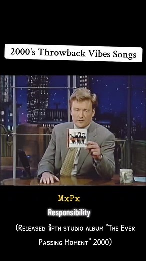 MxPx - Responsibility LIVE AT LATE NIGHT WITH CONAN O'BRIEN 8/9/2000