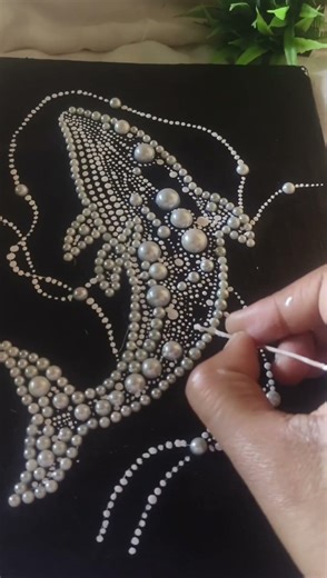 3D Whale Acrylic Painting Tutorial 🐋🌊|Easy Ocean Art #trending #shorts #art #viral #3d #meesho #diy