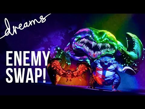 Make ENEMIES Randomly Change Color and Appearance in Dreams on PS4 and PS5?