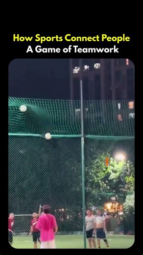 How Sports Connect People, A Game of Teamwork #sports #helpinghands #sportslover #teamwork #ball