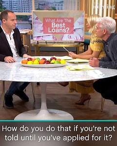 When you see a loan advertised as 2% APR that isn't necessarily the rate you're going to get once you're accepted, as Martin Lewis explains... | This Morning