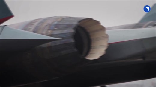 🇷🇺 The SU-57 was flown for the first time with the "Izdeliye 177" engine. This is the third new engine tested on the fighter. 🎥 Video: UAC 🛑 Note: Izdeliye 177 & AL-51 are different engines. #sukhoi #russianairforce #su57 #stealth | The Trident : Military & Space
