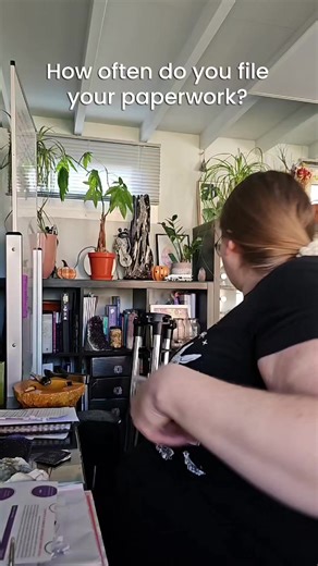 How often do you file your paperwork? This morning, I had the urge to tidy my home office. During that I discovered some paperwork which needed filing. This can happen to us all. Comment if this is something you struggle with, or whether you do it regularly. #simplifywithalice #UKVirtualAssistant #UKAdminAngel #CalmBusinessSolutions #FilingPaperWork