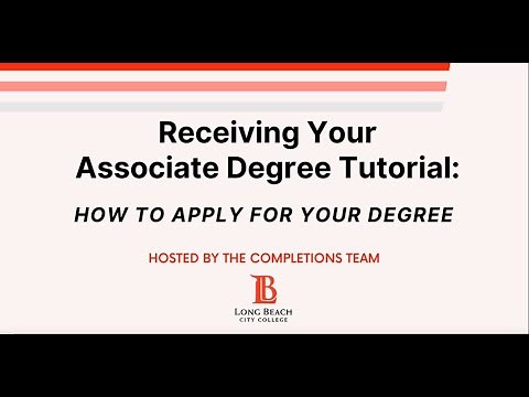 LBCC How to Apply for Associate Degree