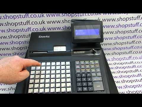 Sam4S ER-945 Support: How To Program PLU Product Description