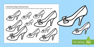 Cinderella's Slipper Measurement Worksheet