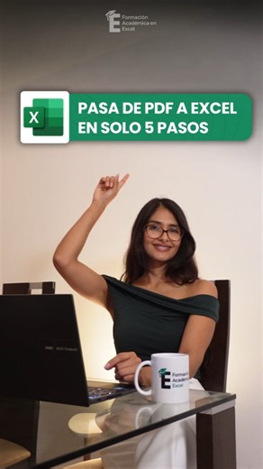 FAE Formación Académica Excel | Convierte cualquier documento PDF a formato Excel en solo 5 pasos. 😎📌 #excel #exceltips #exceltutorial | Instagram