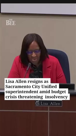 Lisa Allen, Sacramento City Unified School District superintendent of under three years, announced Feb. 5 in a staff meeting that it is her last day on the job, a district spokesperson confirmed. The move comes as the district works to claw itself out of a budget crisis that puts it at high risk of fiscal insolvency by the end of the year. The decision was a voluntary separation between the superintendent and the board, according to a principal in the staff meeting. Following an emotional goodby