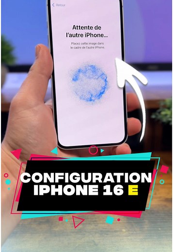 Configuration de l’iPhone 16e : Transfert d’Android