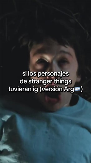 Personajes de Stranger Things y su Instagram