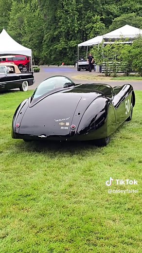 1950 Jaguar XK120 Black Cat Classic Car Drive By Engine Sound EyesOn Design Car Show 2026