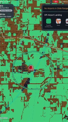 Quick Demo on how to use the NEW Emergency Glide mode! #tutorial #aviation #demo #foreflight #tips