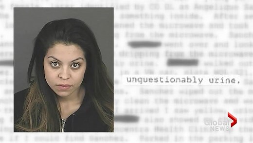 Woman issued citation after urine sample explodes inside microwave of 7-Eleven