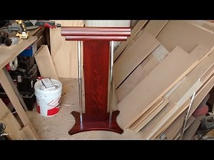 Como hacer una tribuna (atril, podium, púlpito)