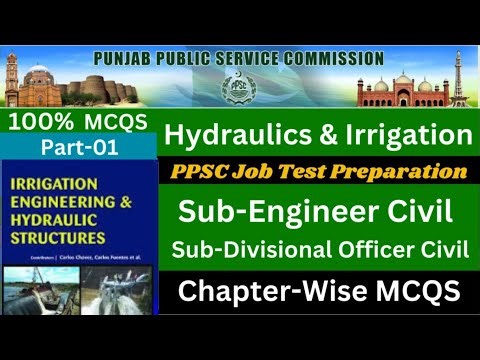 Sub Engineer Civil | Hydraulics And Irrigation | PPSC JOB TEST Preparation | SDO Civil |UPSC|GATE