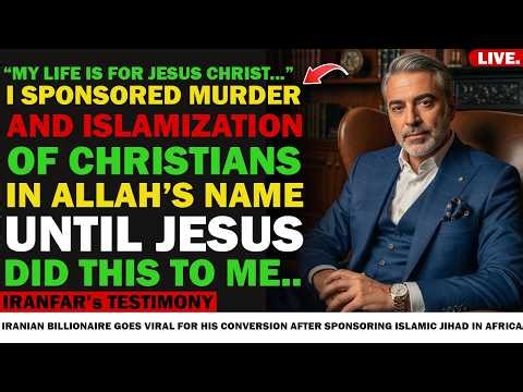 Iranian billionaire goes viral for his conversion after sponsoring Islamic Jihad in Africa!
