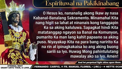 #QuiapoChurch Official • 5AM LIVE MASS 11 FEBRUARY 2026 • Memorial of OUR LADY OF LOURDES Paggunita sa MAHAL na BIRHEN NG LOURDES Tagapagdiwang: Rev. Fr. Paul Medina, O.Carm. QUIAPO CHURCH MOBILE APP For Android: https://bit.ly/3nXUz4Q For IOS: https://apple.co/3k9nfFH #MinorBasilicaAndNationalShrineOfJesusNazareno #JesusNazareno #Nazareno2026 #Traslacion2026 #SaintJohnTheBaptist #SanJuanBautista #NuestraSeñoraDeLaBuenaHora #OurLadyOfTheGoodHour #AveMaria #BlessedVirginMary #BlessedMother #Catho