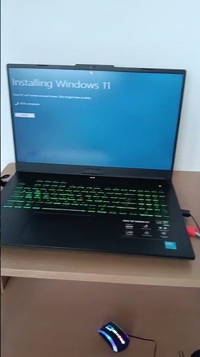 installing Windows 11 asus tuf gaming f17