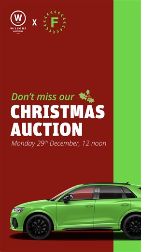 There we have it folks! Auctioneer Andy and the team are signing off for Christmas 🎅🏻🎄 Don't worry, the team will be back in action for Telford's next Main Agent & Trade Auction on Monday 29th December from 12 noon 📆 Keep up to date with Telford's Auction Schedule ➡️ https://bit.ly/4iDbbvF | Wilsons Auctions