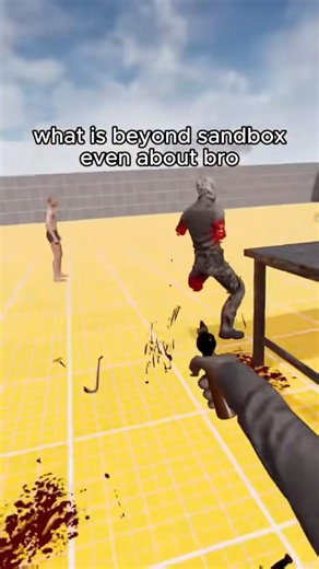 dude this game is not real #beyondsandbox #vr