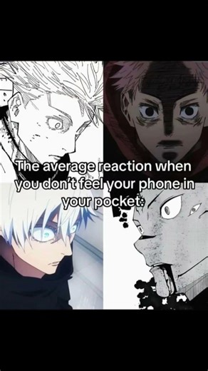 How a mini heart attack looks like😭 | #jjkmeme #anime #relatable