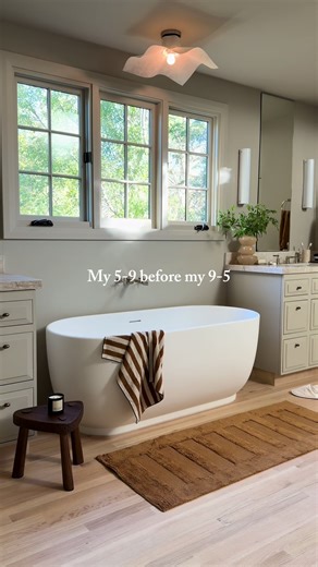 Your morning routine, refined. 🛁
