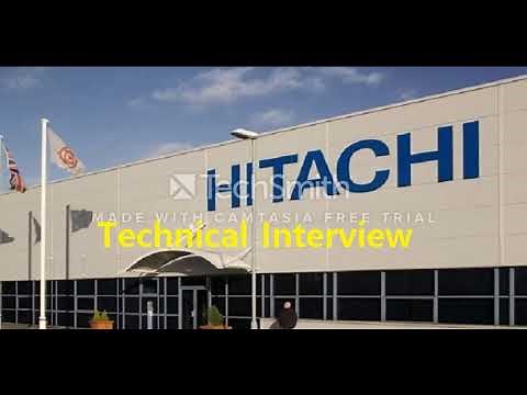 Hitachi Technical Interview