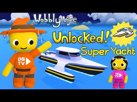 WE UNLOCKED THE SUPER YACHT IN WOBBLY LIFE 👀