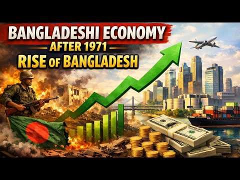 Insane Growth of Bangladeshi economy after 1971 II Rise of Bangladesh