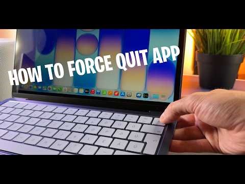 MacBook Neo: How to Force Quit Close Frozen Apps