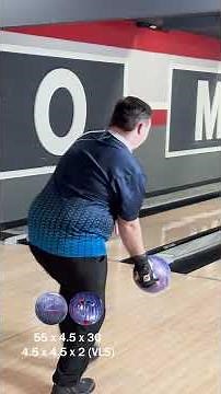 Brunswick Danger Zone Purple Ice! #bowling #ballreviews #brunswickbowling