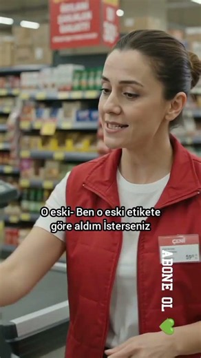 Marketlerde Eski fiyat yeni fiyat