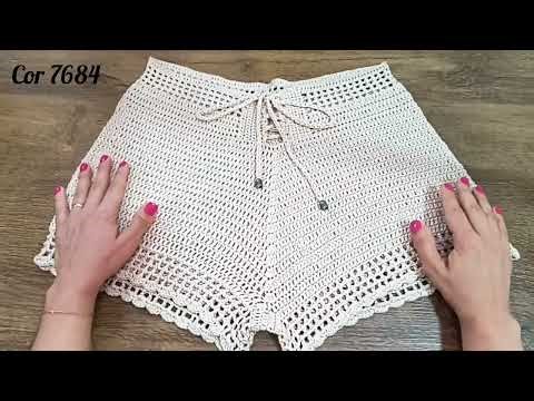 Easy and quick crochet shorts