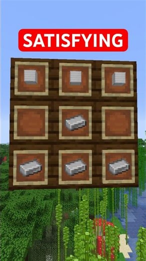 satisfying crafting recipes #minecraft #minecraftlive #minecrafters #minecrafttiktok #gaming