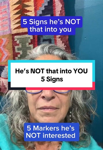 5 signs he’s not that into you 🎥Watch 4 Keys to a man who adores you masterclass http://foreverlovecoaching.com/tt-masterclass Click on link in bio #dating #datingadvice #datingcoach #healthyrelationships