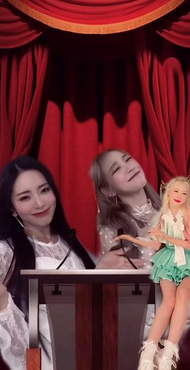 WJSN and fromis_9 Super Yuppers Challenge with Chocome at the Awards Show