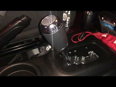 Removing a Wrangler JK shift knob easily with ZERO damage!