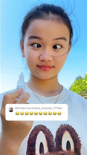 Nhỏ mắt cho em và cái kết!😅😅😅 #funny #cute #shorts