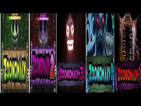 Trailers Comparison - Zoonomaly Chapter 1 Vs Chapter 2 Chapter 3 Vs Chapter 4 Vs Chapter 5