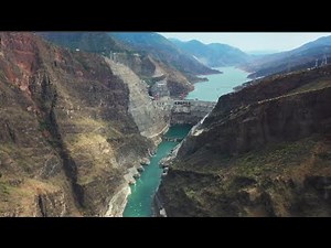 Exploring China's mega hydropower station of Baihetan