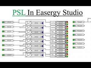 PSL Configuration of Distance Relay using Easergy Studio