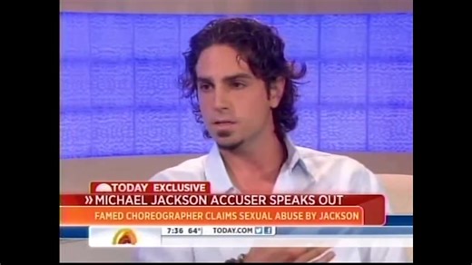 Let's see how well this excerpt from Wade Robson's first public announcement of his now 12-year running civil suit against the estate & MJ companies has aged. (Video 1) (Spoiler: Not very well at all.) Lauer asks: "Why didn't you go to the lawyers and do this quietly?" Wade doesn't tell him that he did exactly that initially, but it didn't work: "They are filing the petition to file a civil suit today, in court. They feel very good about this all being done confidentially..." (Image in the comme