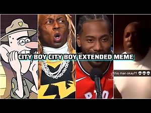 City Boy City Boy Meme Template Extended | Download Link In Comments 🔗