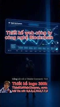 Thiết kế web công ty Công nghệ Blockchain