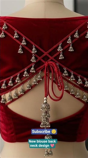 20+New trending blouse back neck design 💝😍#blouse #backneckdesign #latest #yt #trending #viral #feed